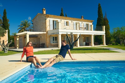 people at a swimming pool